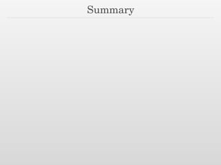 Summary
 