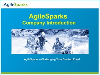 AgileSparks  Company Introduction AgileSparks – Challenging Your Comfort Zone! 
