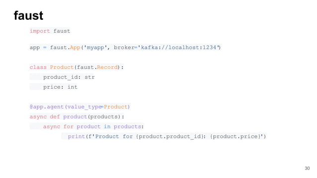 Oleksandr Tarasenko "Using Kafka in your python applications" | PPT