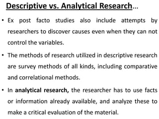 business research methodology material | PPT