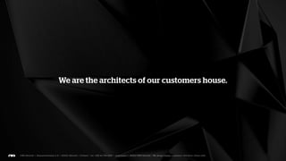 We and everyone in the project needs to have a clear picture
 and responsibility of the whole if we really want to make a
         change and create some positive results.
 