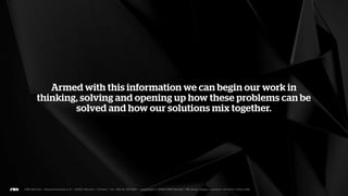 So we have created an image with problems in the center,
     surrounded by different solution possibilities.
 