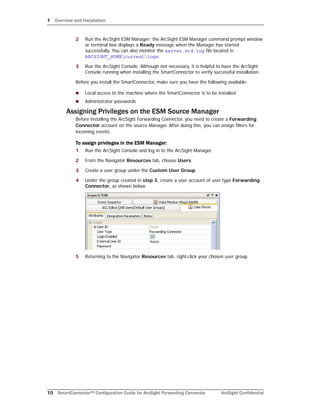 ArcSight Forwarding Connector Configuration Guide | PDF