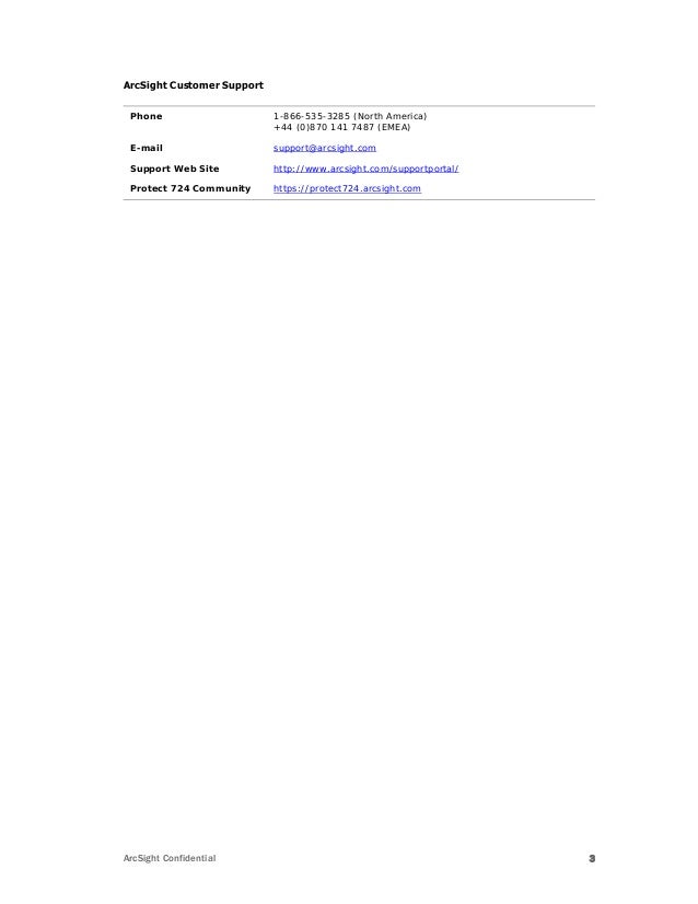 ArcSight Forwarding Connector Configuration Guide