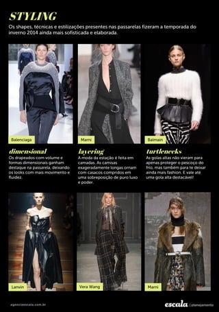 STYLING
dimensional layering turtlenecks
 