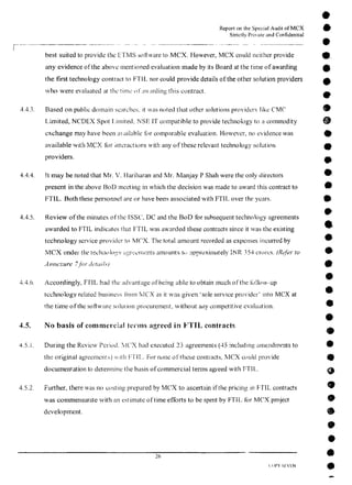 MCX Audit Report by PWC