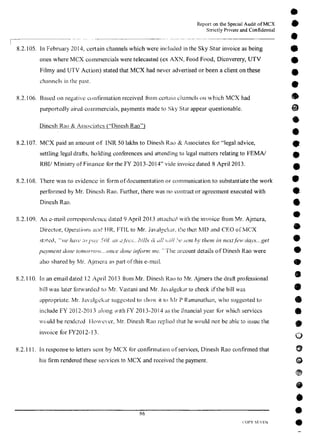 MCX Audit Report by PWC