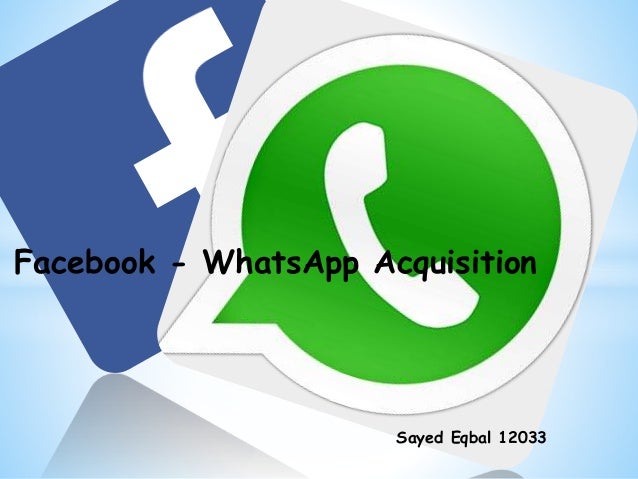 facebook and whatsapp merger case study