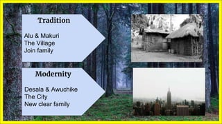 Tradition v/s Modernity in The Swamp Drellers | PPTX