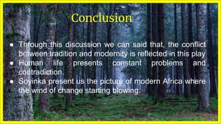 Tradition v/s Modernity in The Swamp Drellers | PPTX