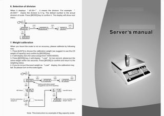 Fw service manual balanza