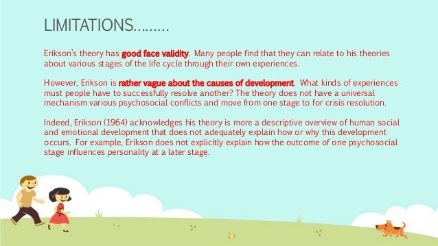 Erikson's psychosocial theory of development