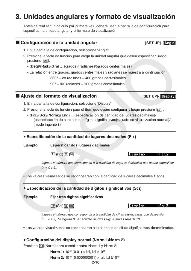 casio fx 9860 manual