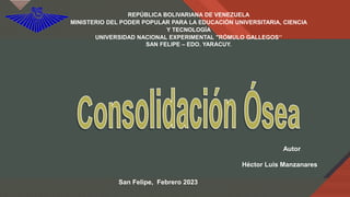 Haga clic para modificar el estilo de título del patrón
1
REPÚBLICA BOLIVARIANA DE VENEZUELA
MINISTERIO DEL PODER POPULAR PARA LA EDUCACIÓN UNIVERSITARIA, CIENCIA
Y TECNOLOGÍA
UNIVERSIDAD NACIONAL EXPERIMENTAL "RÓMULO GALLEGOS‘’
SAN FELIPE – EDO. YARACUY.
Autor
Héctor Luis Manzanares
San Felipe, Febrero 2023
 