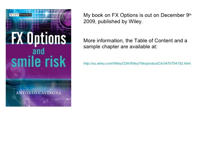 Fx options report