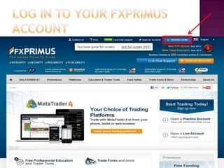 Fxprimus 2 upload documents