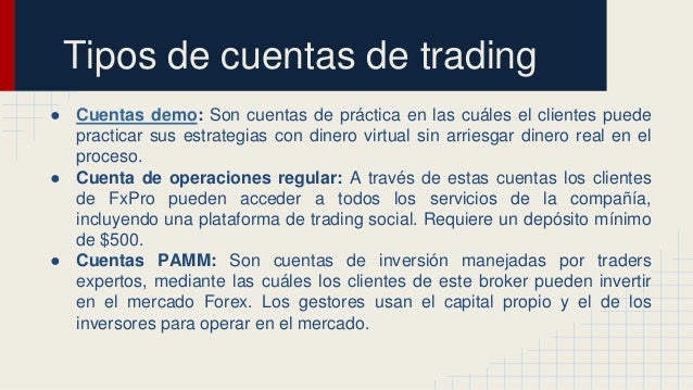 Cuentas manejadas forex