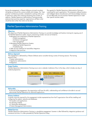 FlexNet Operations Administration Training | PDF