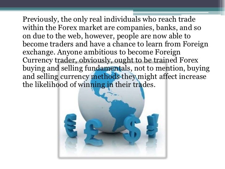 Foreign exchange trading basics