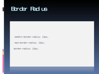 Border Radius 