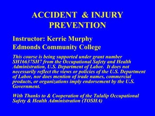 safety training ppt in organization, important | PPT