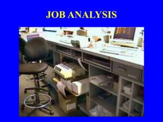 JOB ANALYSIS
 