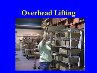 Overhead Lifting
 