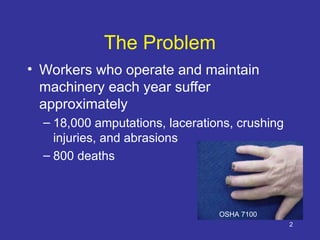 Amputations Osha Machine_Guarding and its safety systems.ppt