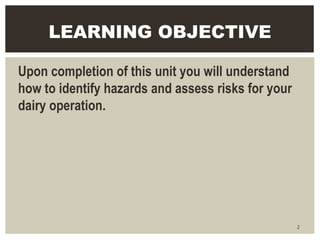 Hazard identification and risk assessment PPT | PPT