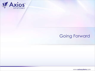 Going Forward  