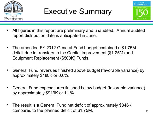 year end financial report