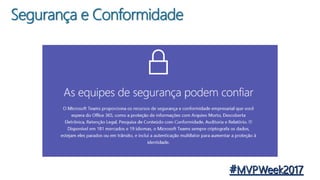 Segurança e Conformidade
 