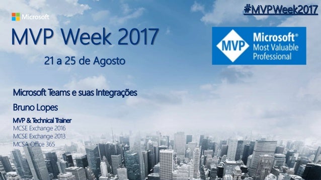 MVP Week - Microsoft Teams e suas Integrações