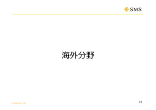 ? SMS CO., LTD.
Ұ
33
 