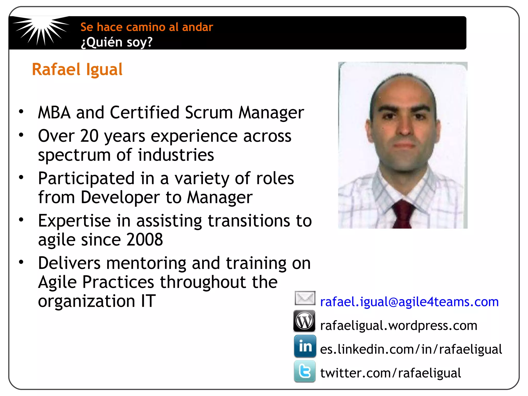 Release 1Release 2Release 3$TimeGo LiveLa fórmula mágicaMaximizar el ROI de los proyectosROI in Software ProjectsPlan-driven vs. Agile - more or less risk?Agile Brings ROI BackROI