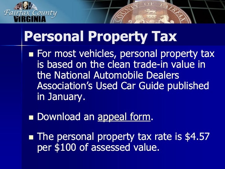 Fairfax County Car Tax >> 2013 Tax Facts General Information About Fairfax County Taxes Fairfax County Car Tax >> 2013 Tax Facts General Information About Fairfax County Taxes