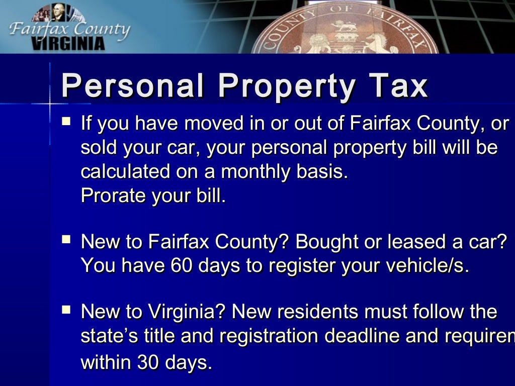 Fairfax County FY2014 Tax Facts