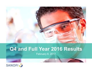 Q4 and Full Year 2016 Results
February 8, 2017
 