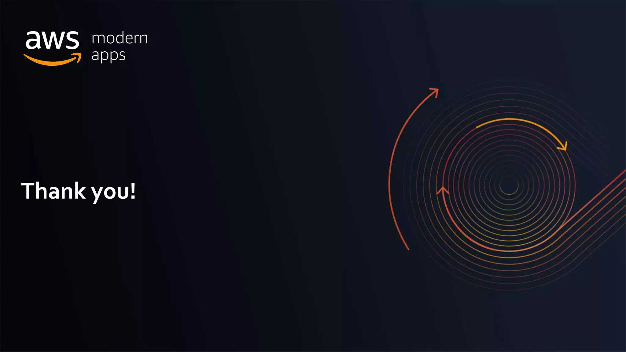 © 2020, Amazon Web Services, Inc. or its Affiliates.
Thank you!
 