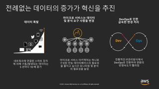 목적에 맞는 다양한 관리형 Database 서비스 알아보기 – 강병억, AWS 솔루션즈 아키텍트:: AWS Builders Online Series 