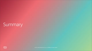 목적에 맞는 다양한 관리형 Database 서비스 알아보기 – 강병억, AWS 솔루션즈 아키텍트:: AWS Builders Online Series 