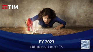 FY 2023
PRELIMINARY RESULTS
 