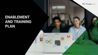 ENABLEMENT
AND TRAINING
PLAN
 