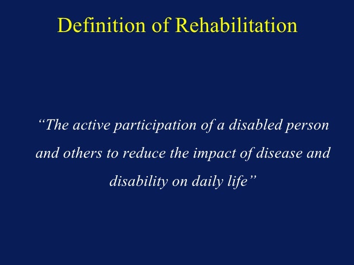 Stroke rehabilitation