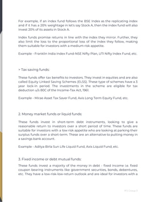 Introduction to Mutual Funds