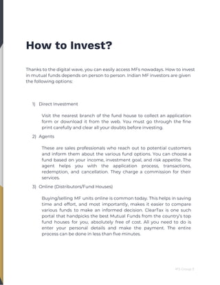 Introduction to Mutual Funds