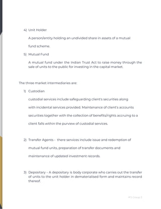 Introduction to Mutual Funds