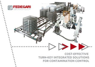 COST-EFFECTIVE
TURN-KEY INTEGRATED SOLUTIONS
FOR CONTAMINATION CONTROL
 