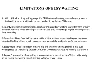 Busy Process Process Management Unit 2 nnkkjhygtftfty | PPTX