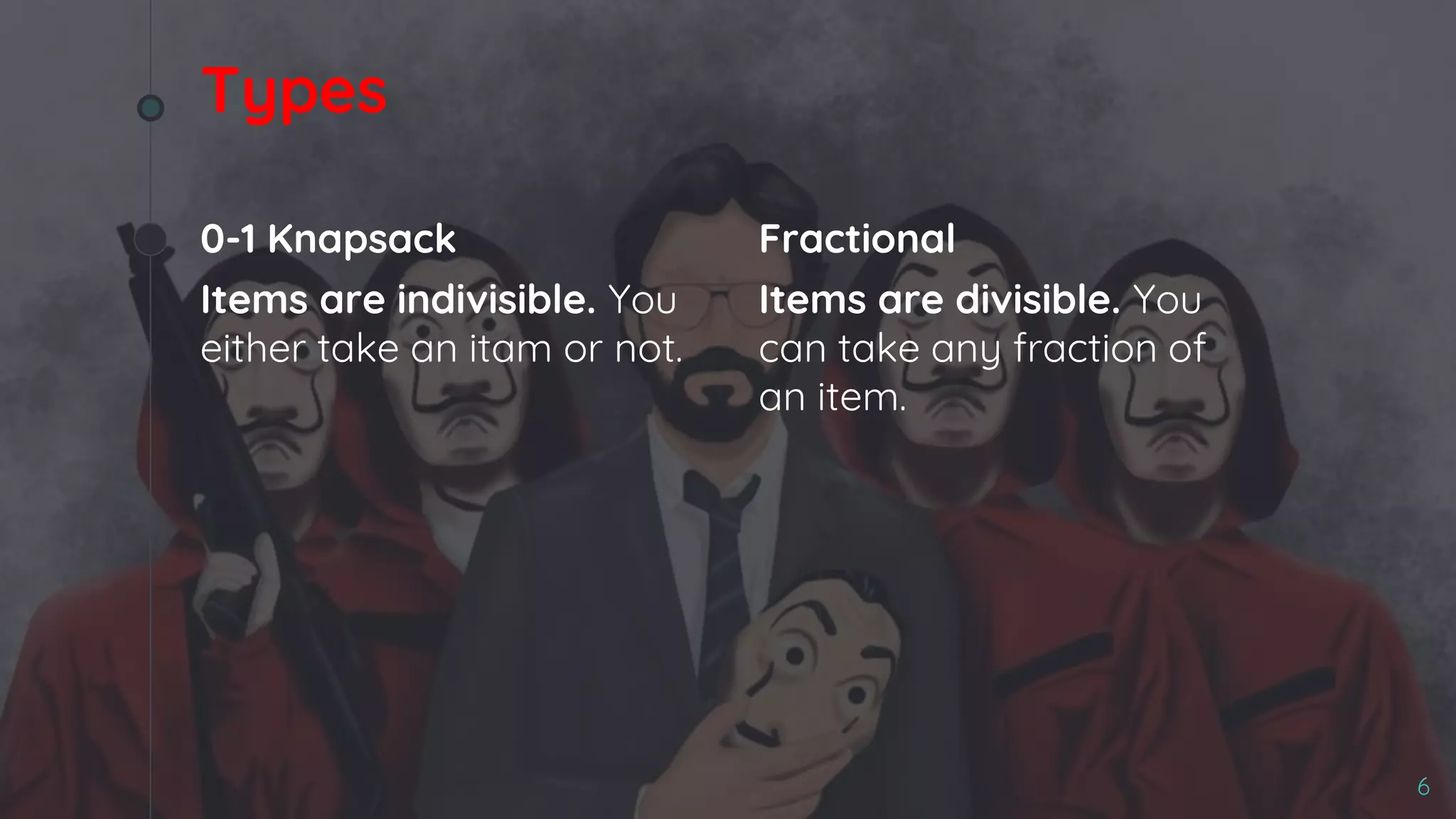 Fractional Knapsack Problem | PPTX